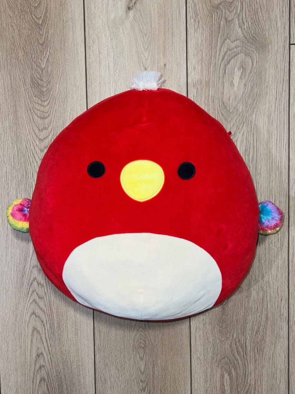 Squishmallows - Paco the Parrot 16” Vibrant Red Bird Plush Toy